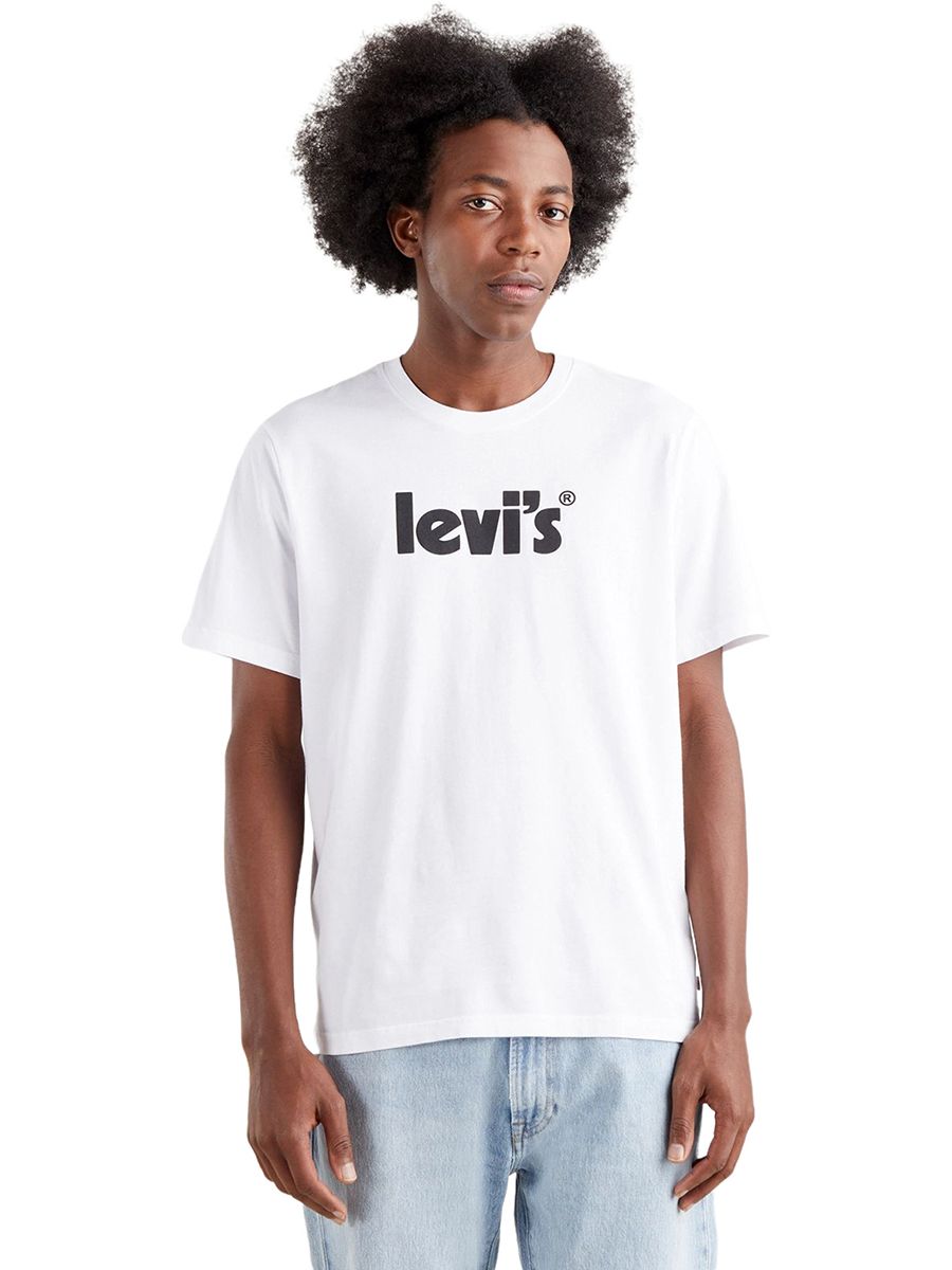 

Футболка мужская Levi's 16143-0390 белая S, Белый, 16143-0390