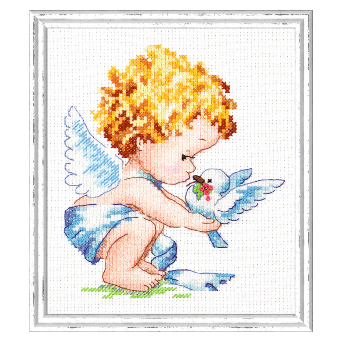 

Набор для вышивания Чудесная игла Светлый Ангел!, 35-13, 12*14 см, Светлый ангел!