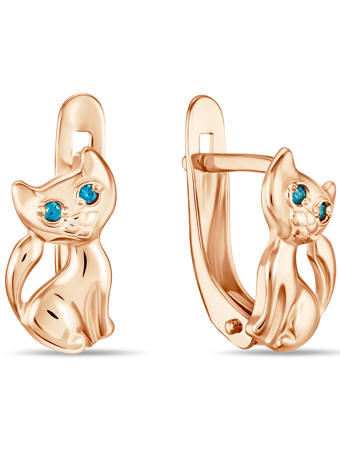 

Серьги из золота MIUZ Diamonds (Московский ювелирный завод) E2028-S132-542GL, фианит, E2028-S132-542GL