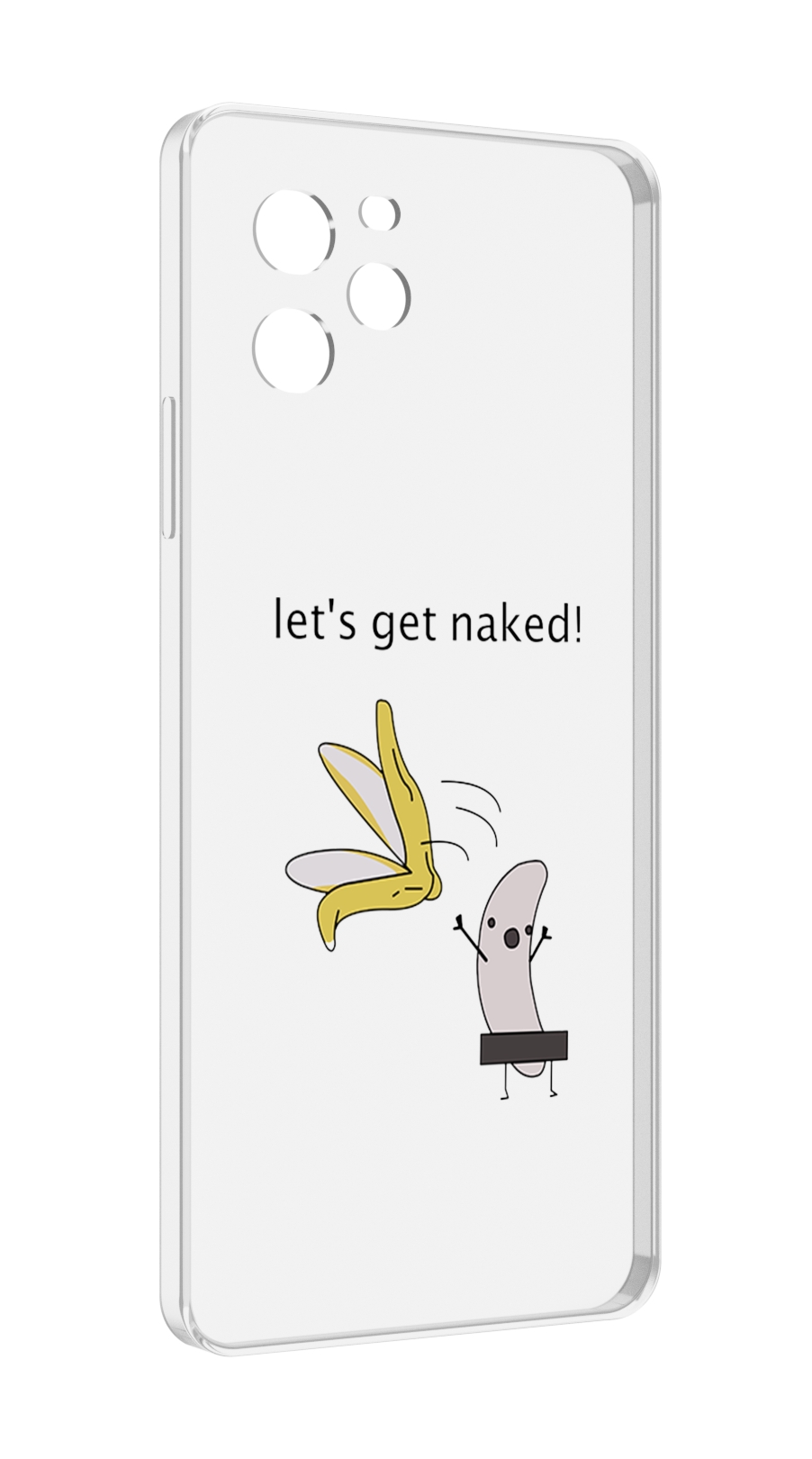 

Чехол MyPads голый-банан для Huawei Nova Y61 / Huawei Enjoy 50z, Прозрачный, Tocco