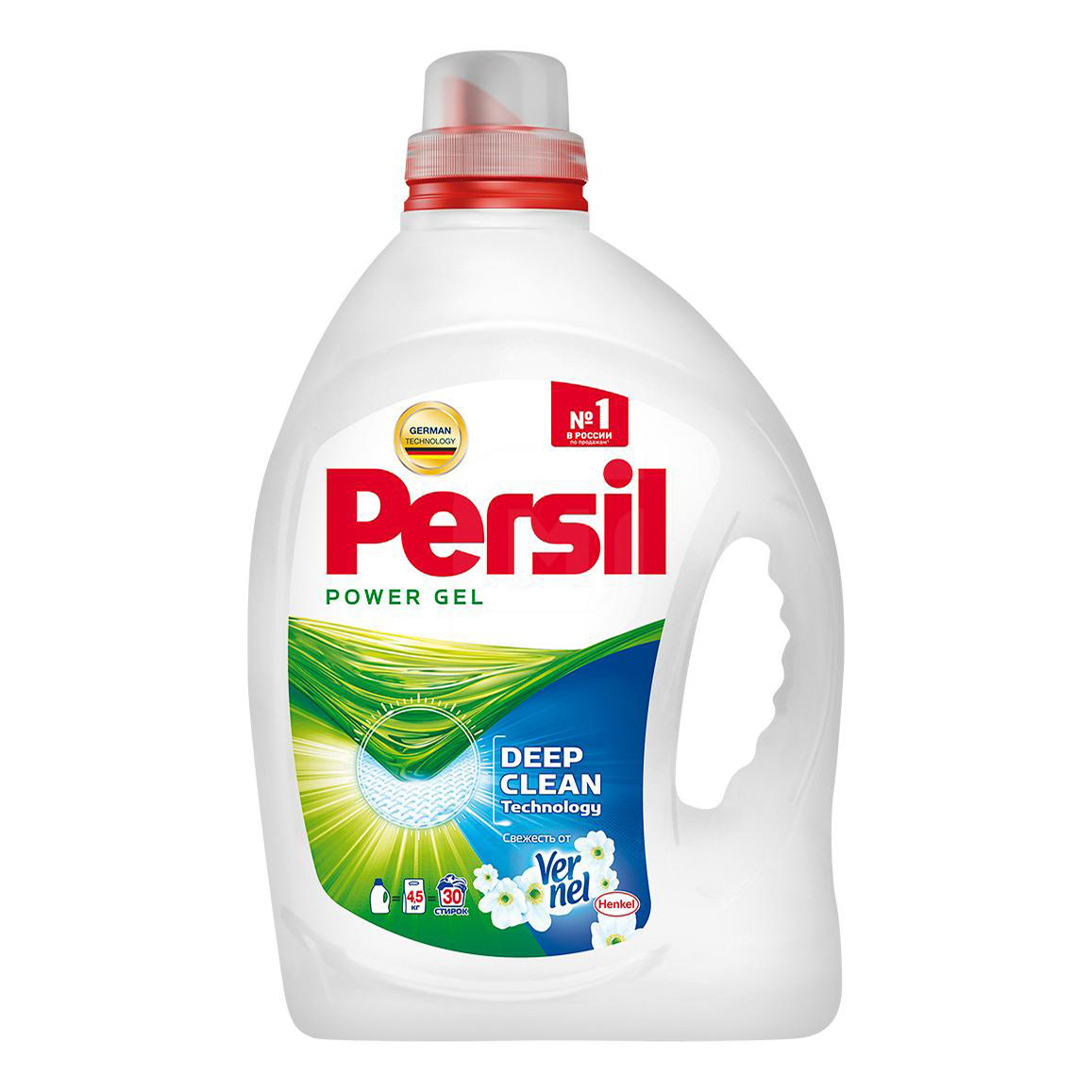 фото Гель для стирки vernel persil свежесть, 1,95 л