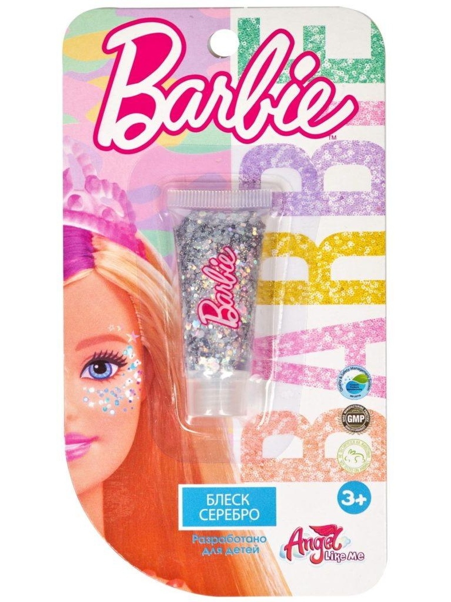 

Блеск для лица Barbie Серебро