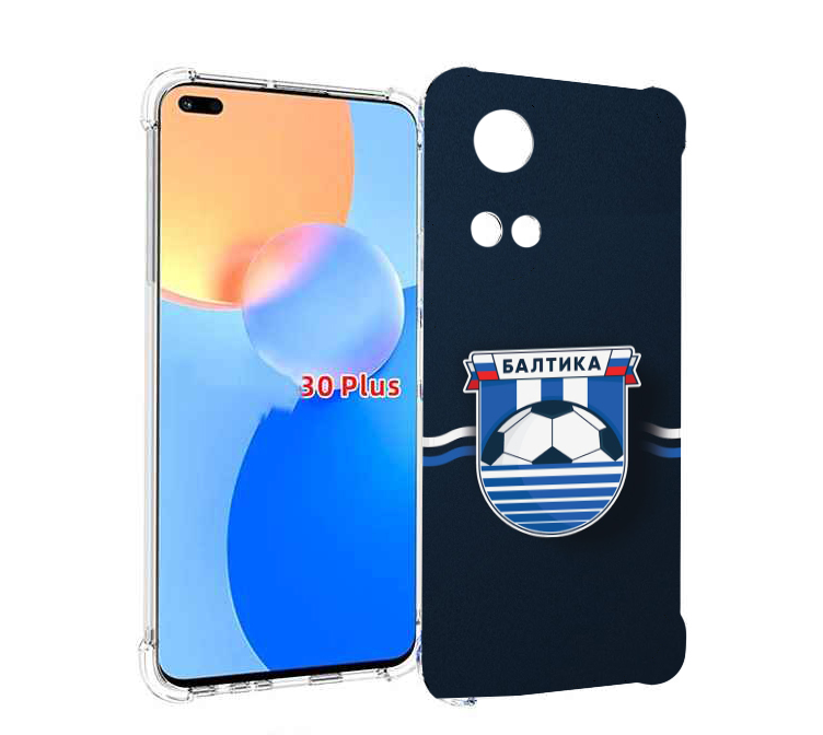 Чехол MyPads фк балтика калининград мужской для Honor Play 30 Plus противоударный