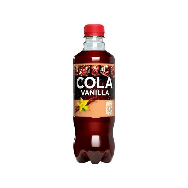 

Газированный напиток Fresh Bar Cola со вкусом ванили 450 мл