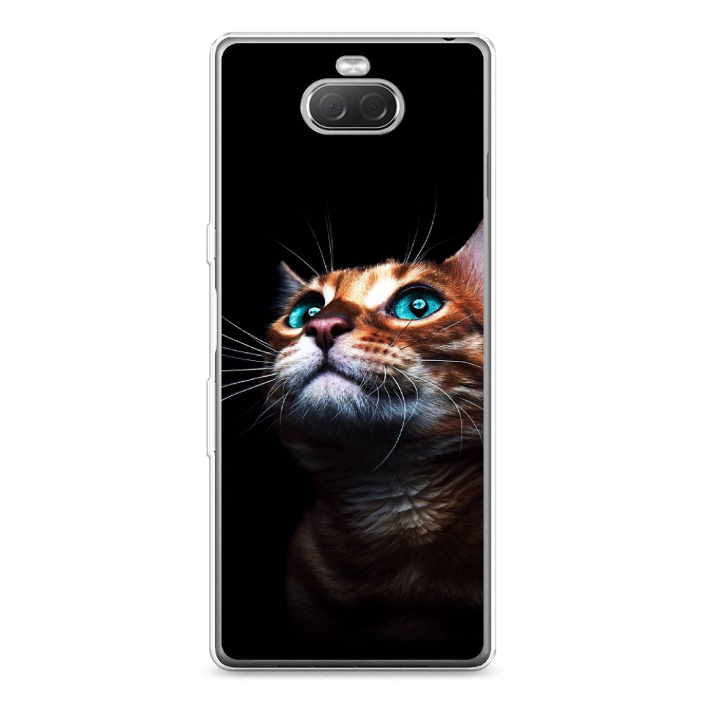 

Силиконовый чехол "Мечтательный кот" на Sony Xperia 10 Plus, 54150-1