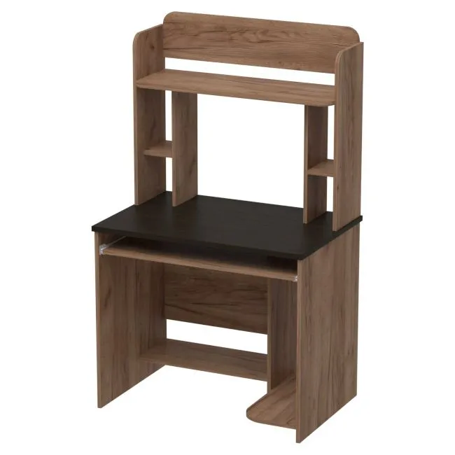 

Компьютерный стол ДКС-29 90/60/152 см Дуб Крафт + Венге