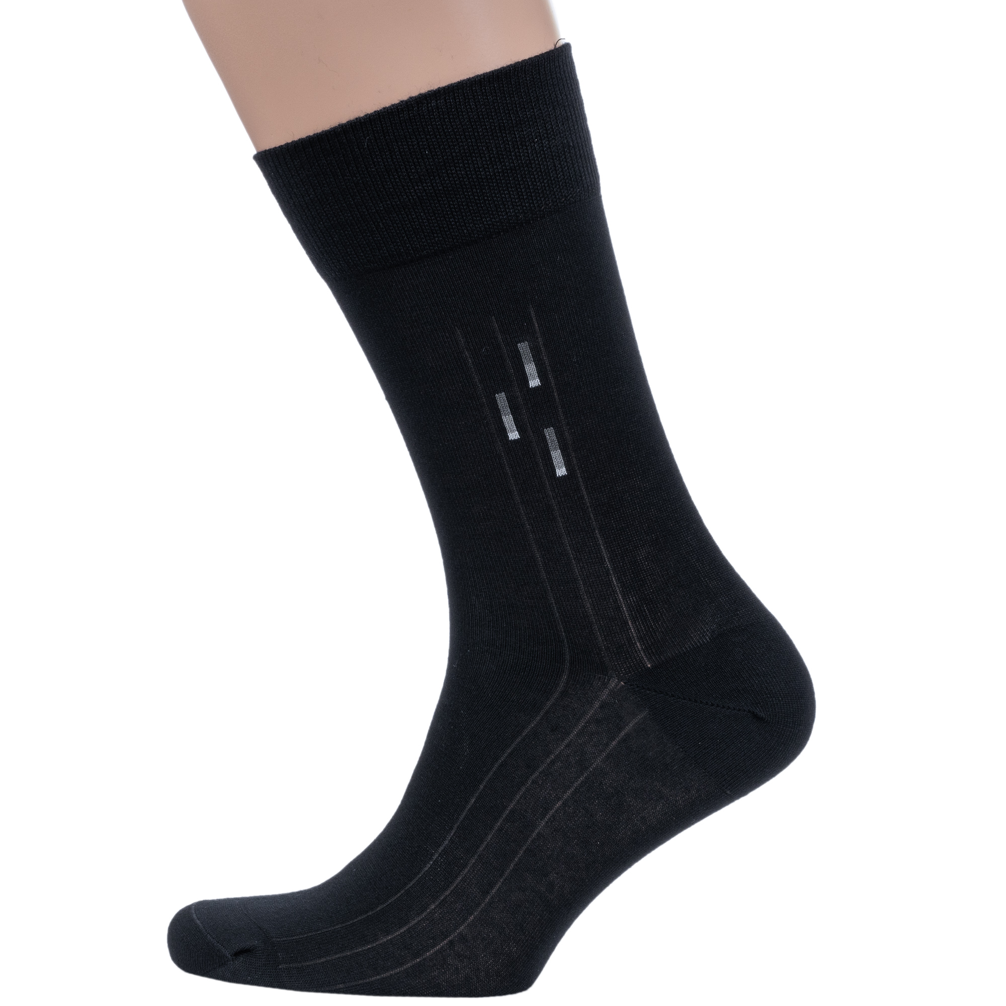 Носки мужские Grinston socks 19D1 черные 25