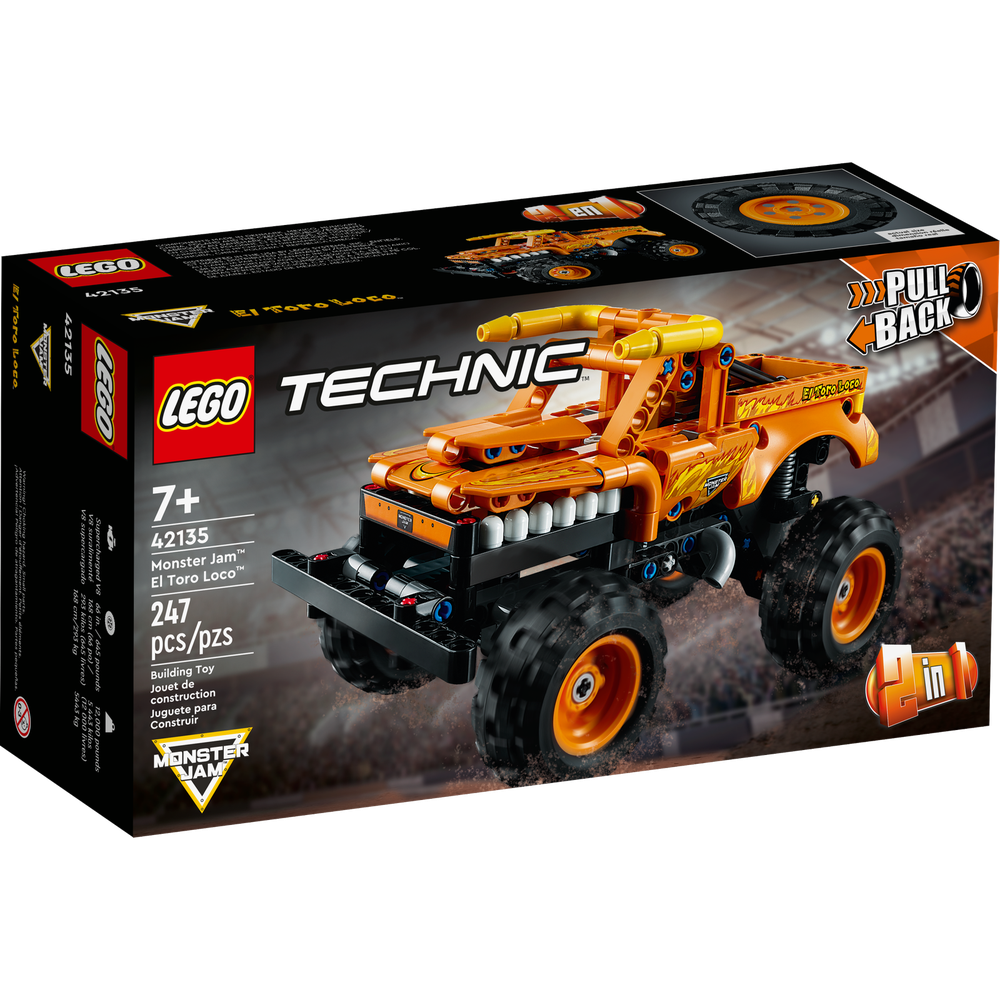 Конструктор LEGO Technic Monster Jam: El Toro Loco 42135 конструктор lego technic гоночный грузовик 42041