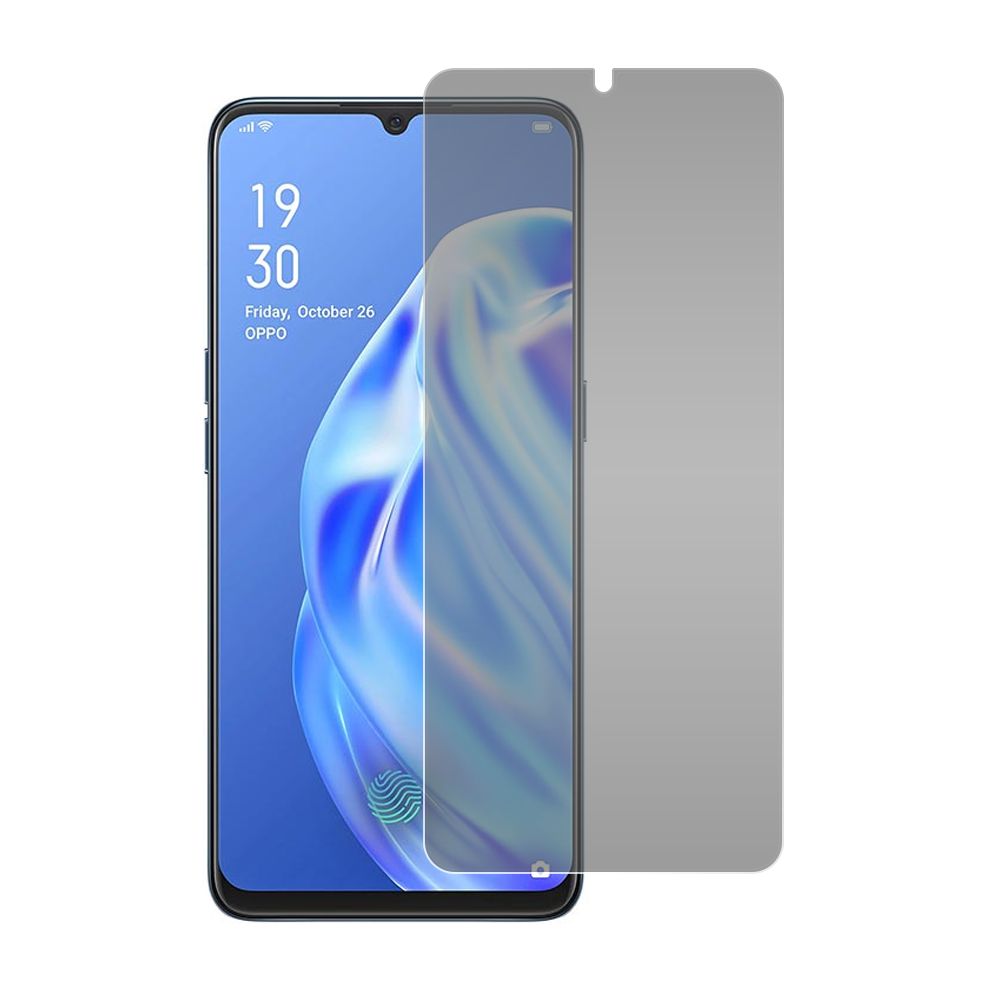 

Стекло защитное гибридное Антишпион Krutoff для Oppo F15