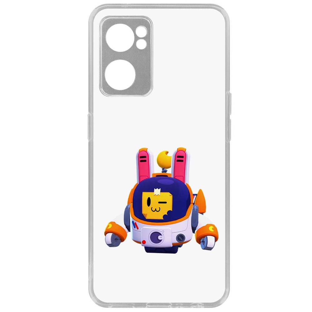 

Чехол-накладка Кейс Brawl Stars-Лунный Спраут для Oppo Reno7 5G, Прозрачный