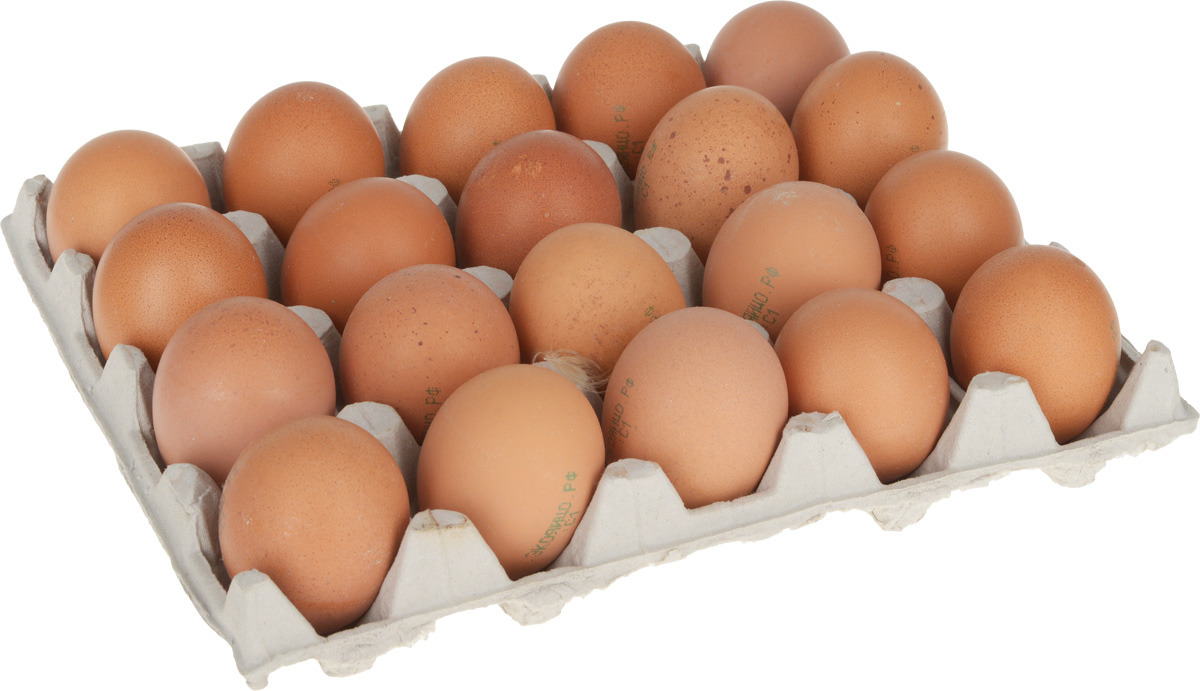 Яйцо куриное ЭкоПтица Липецкие пищевое столовое СВ 20 шт