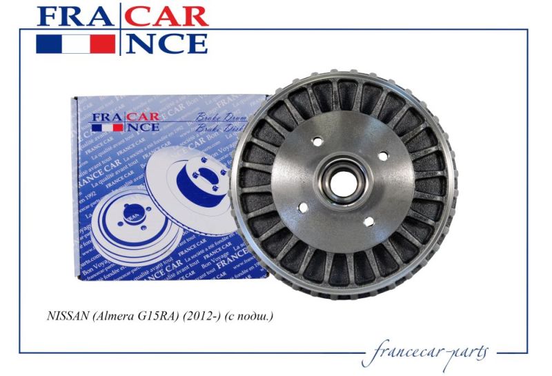 

Барабан тормозной 43200-00Q1L FCRBD113 с подш. FRANCECAR для NISSAN Almera G15RA 2012-