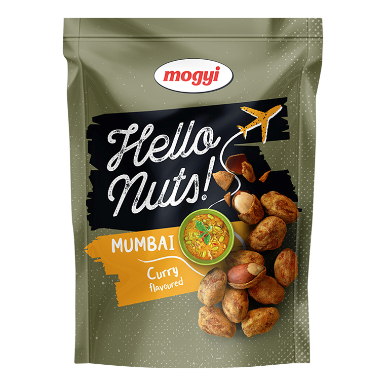 

Арахис Mogyi Hello Nuts Mumbai жареный со вкусом карри в тесте 100 г