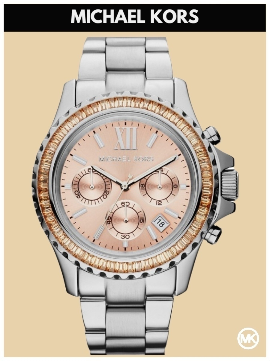 

Наручные часы женские Michael Kors M5870K серебристые, M5870K
