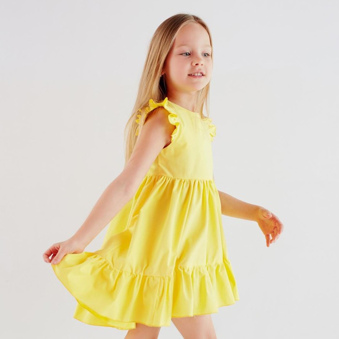 

Платье детское KAFTAN П00000560, жёлтый, 98, Summer cotton KAFTAN KIDS