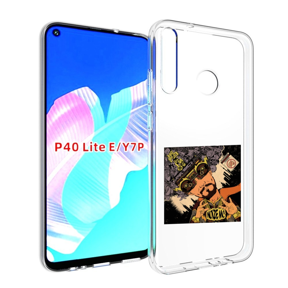 

Чехол бампер MyPads Неразбериха Noize MC для Huawei P40 Lite E, Прозрачный, Tocco