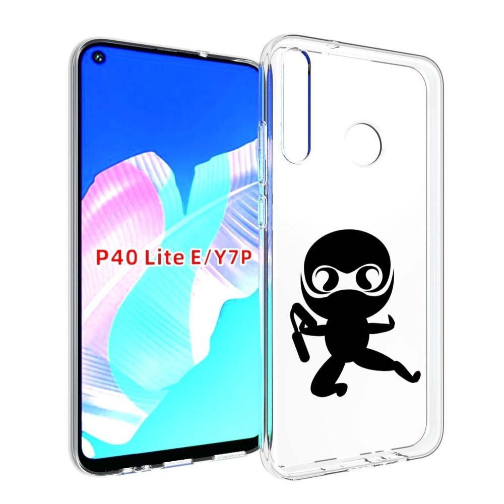 

Чехол бампер MyPads Ниндзя для Huawei P40 Lite E, Прозрачный, Tocco