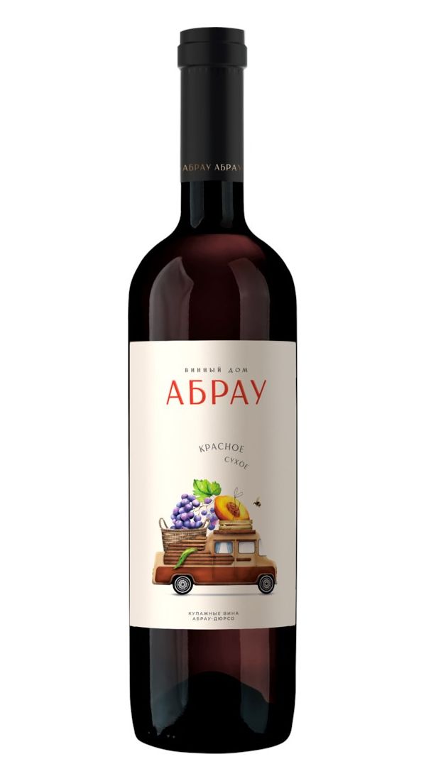 

Вино Abrau Купаж красное сухое 750 мл Азербайджан