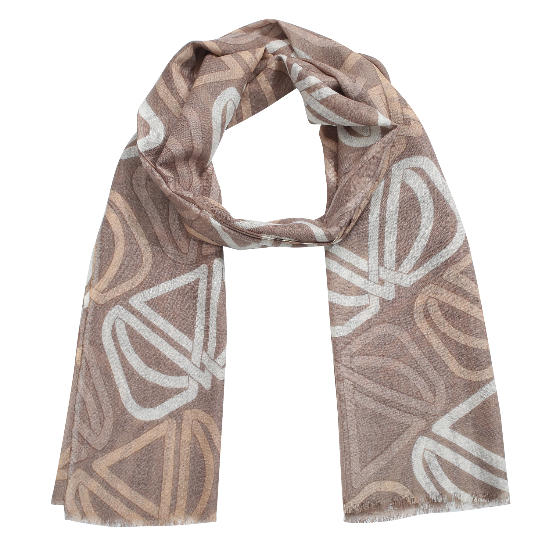 

Палантин женский Ekonika EN44114 amphora-beige, 190х70 см, EN44114