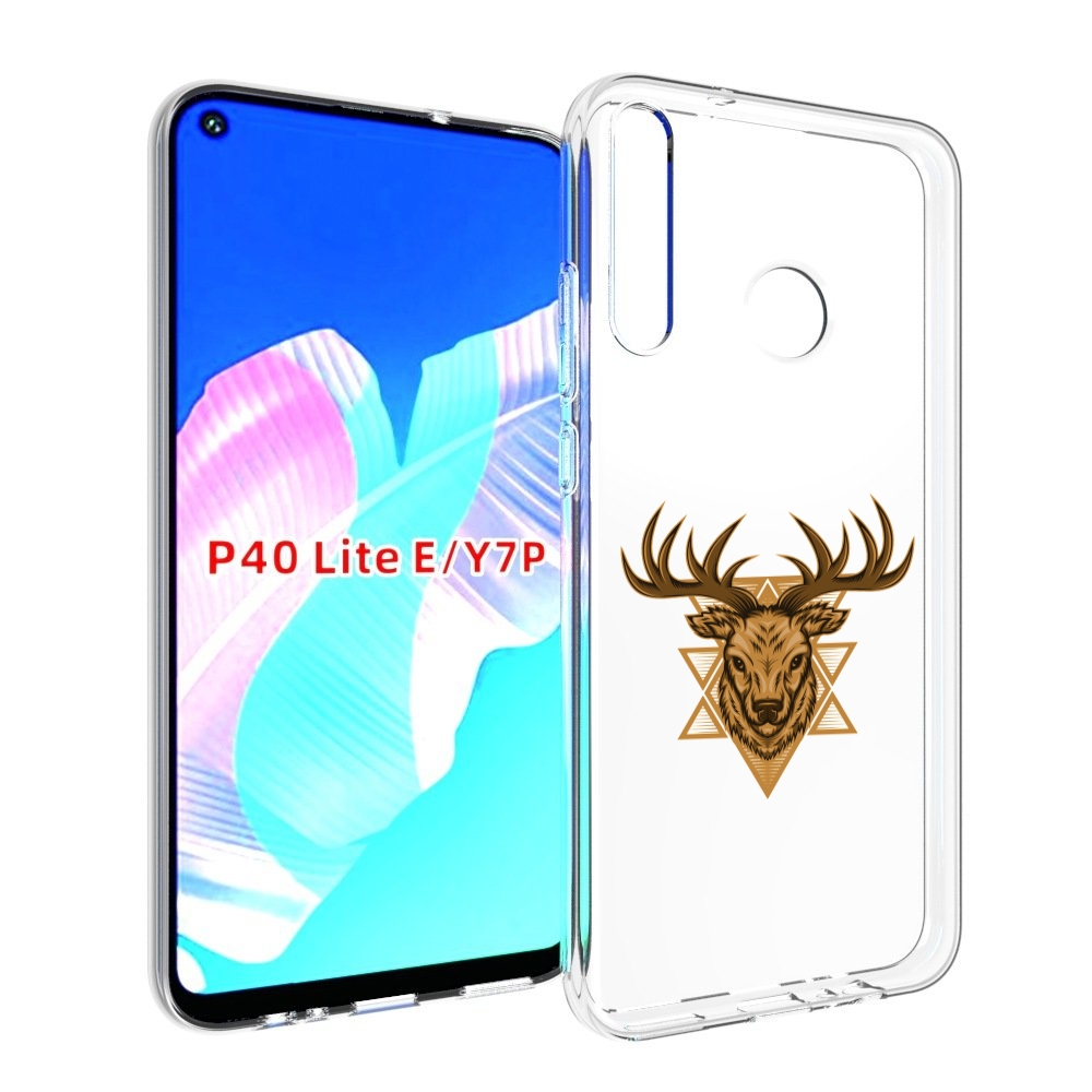 

Чехол бампер MyPads Олень для Huawei P40 Lite E, Прозрачный, Tocco