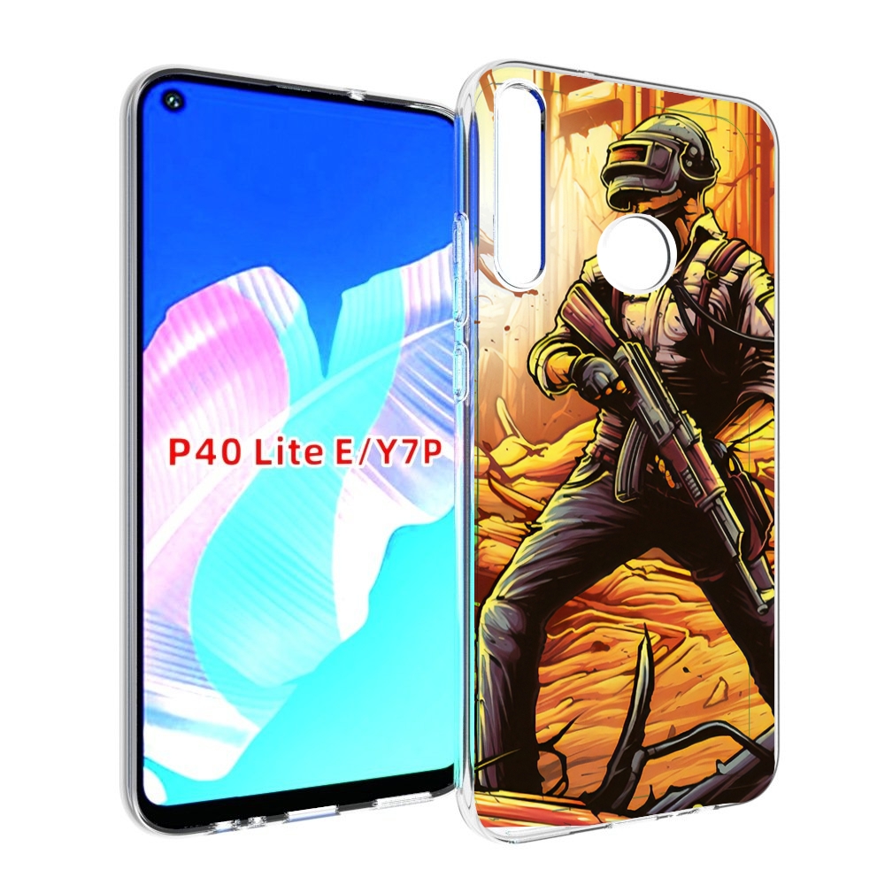 

Чехол бампер MyPads Пабг для Huawei P40 Lite E, Прозрачный, Tocco