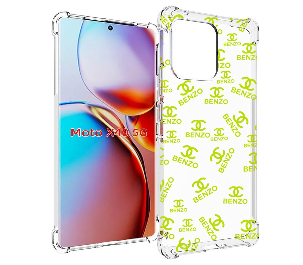 

Чехол MyPads Белый-Бензо для Motorola Moto X40, Прозрачный, Tocco