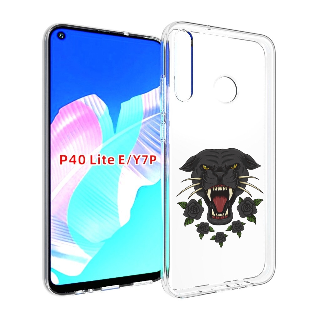 

Чехол бампер MyPads Пантера для Huawei P40 Lite E, Прозрачный, Tocco