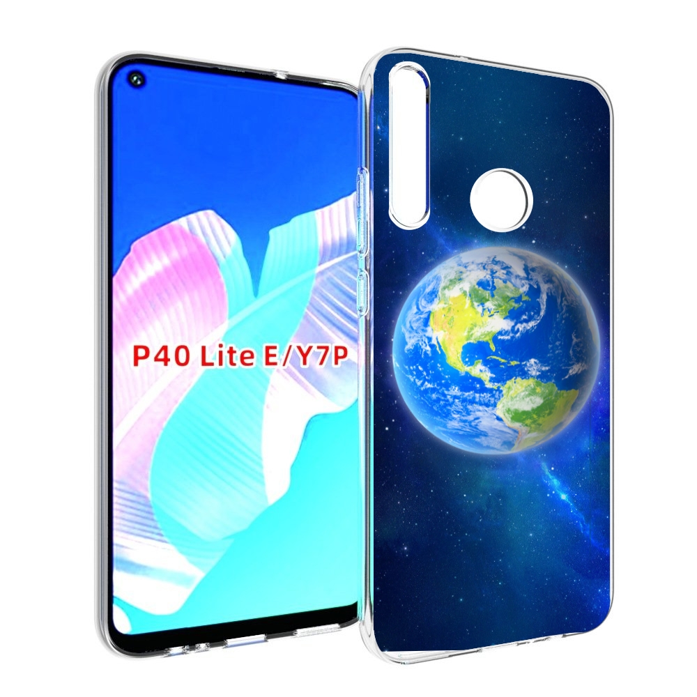 

Чехол бампер MyPads Планета-Земля для Huawei P40 Lite E, Прозрачный, Tocco