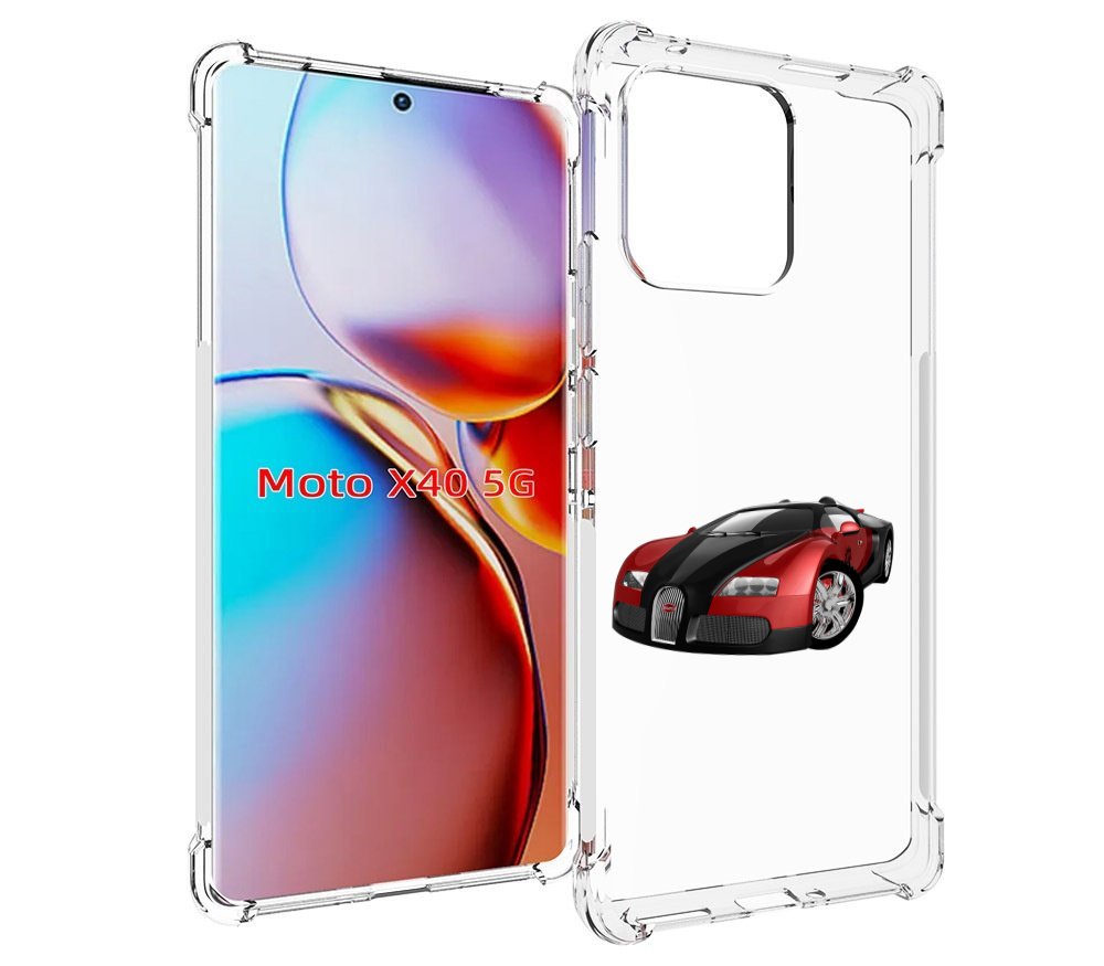 

Чехол MyPads Бука мужской для Motorola Moto X40, Прозрачный, Tocco