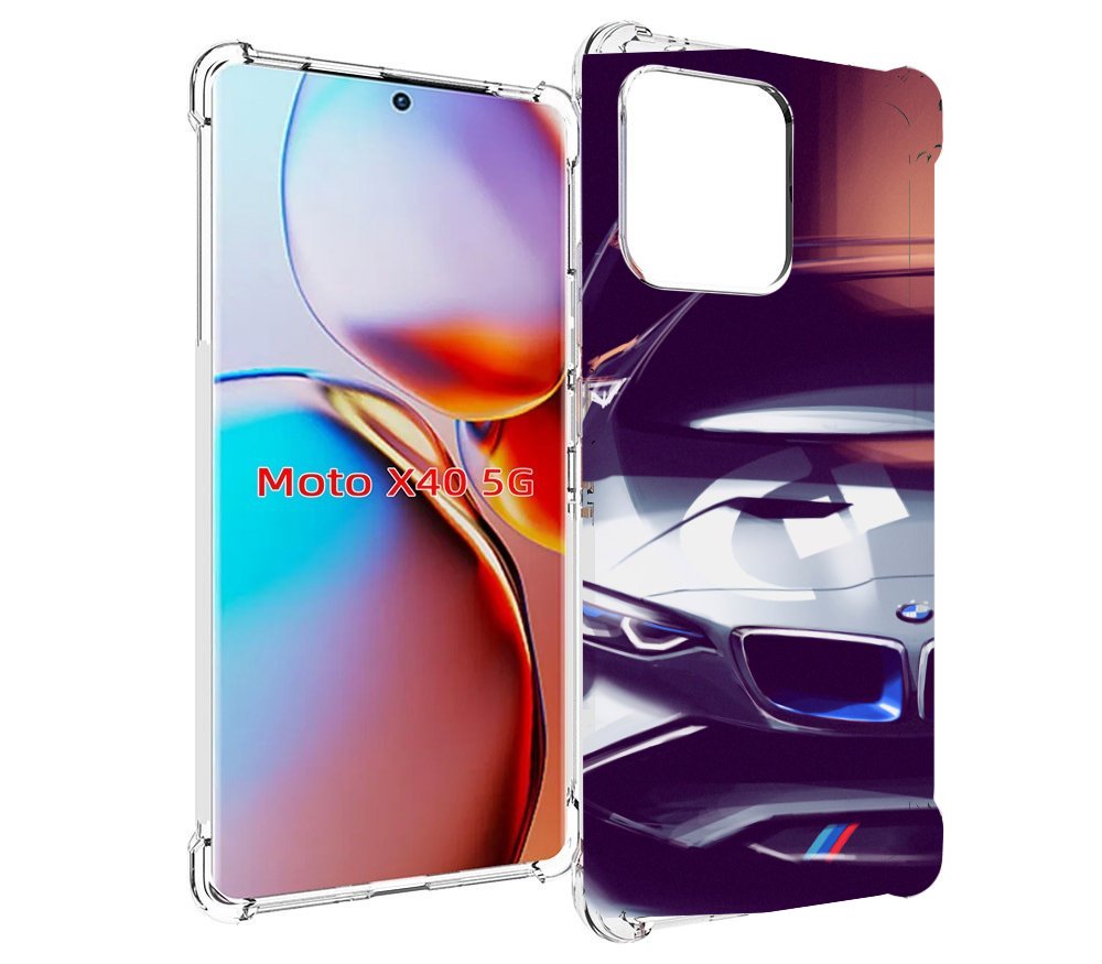 

Чехол MyPads Бэмвэ мужской для Motorola Moto X40, Прозрачный, Tocco