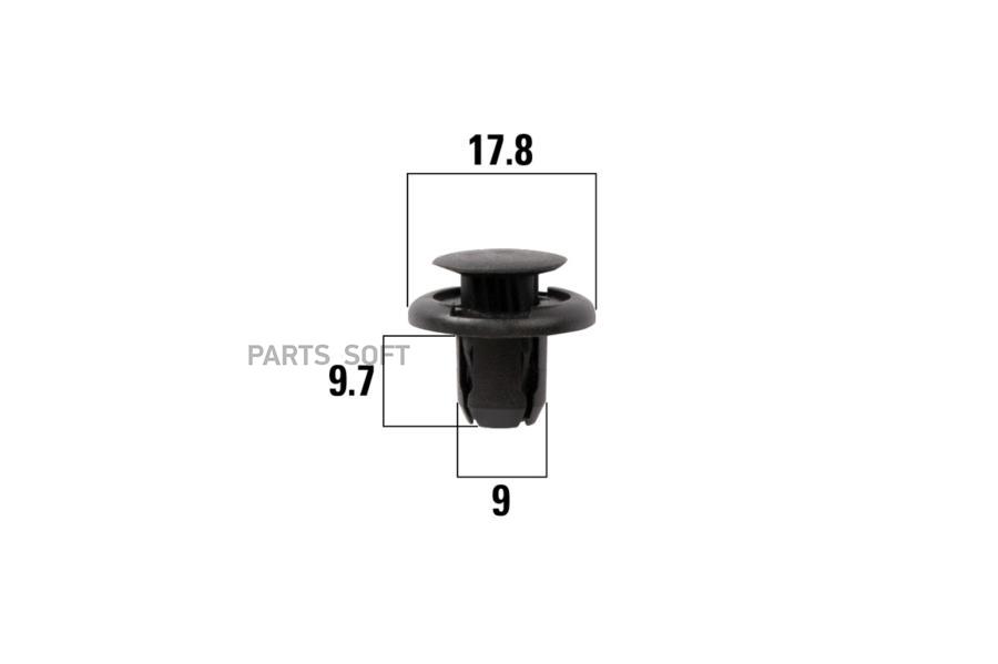

Клипсы Автомобильные Toyota Land Cruiser Prado, Vista Kraft арт. KT106291