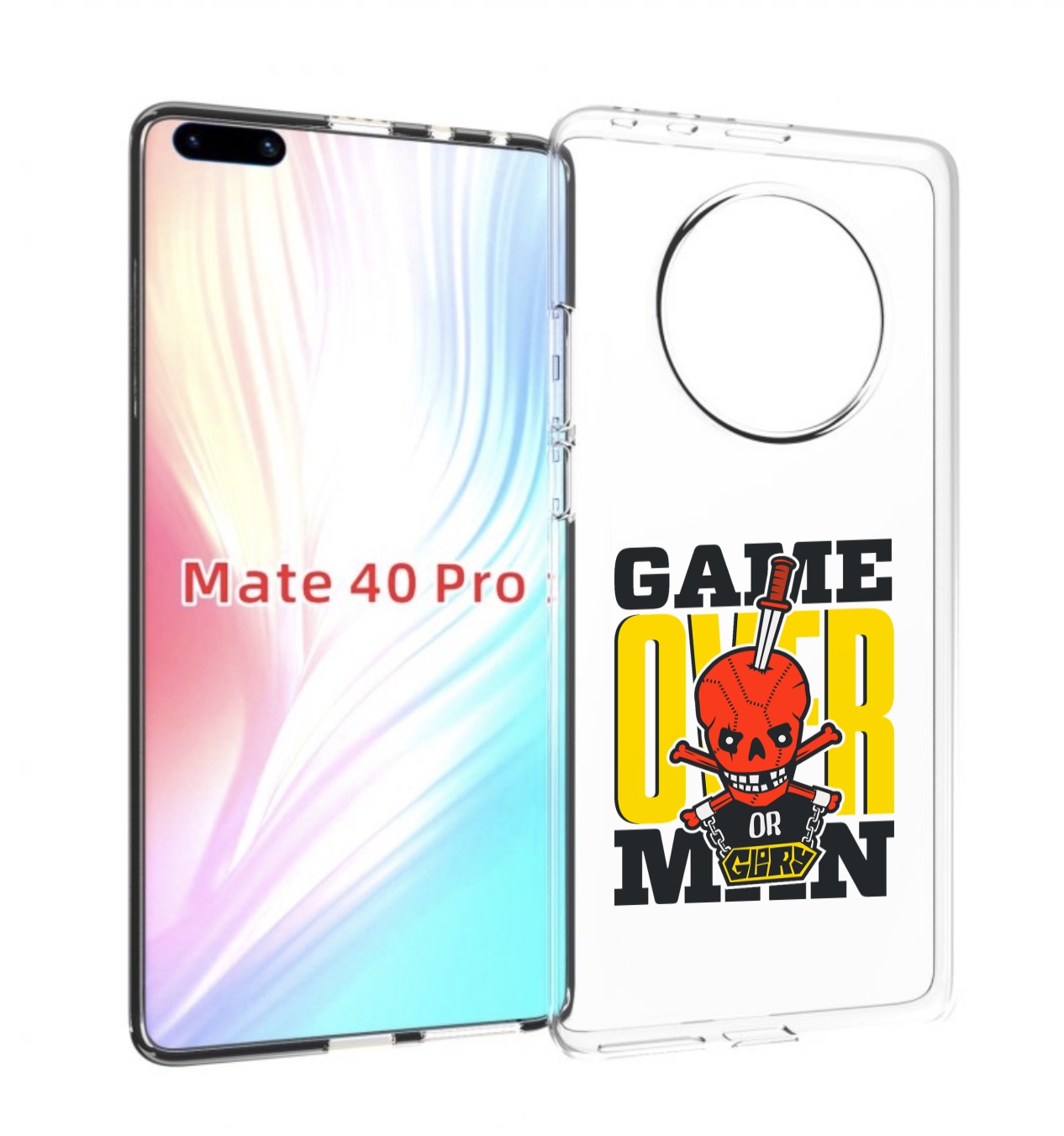 

Чехол MyPads игра-окончена-парень для Huawei Mate 40 Pro (NOH-NX9), Прозрачный, Tocco