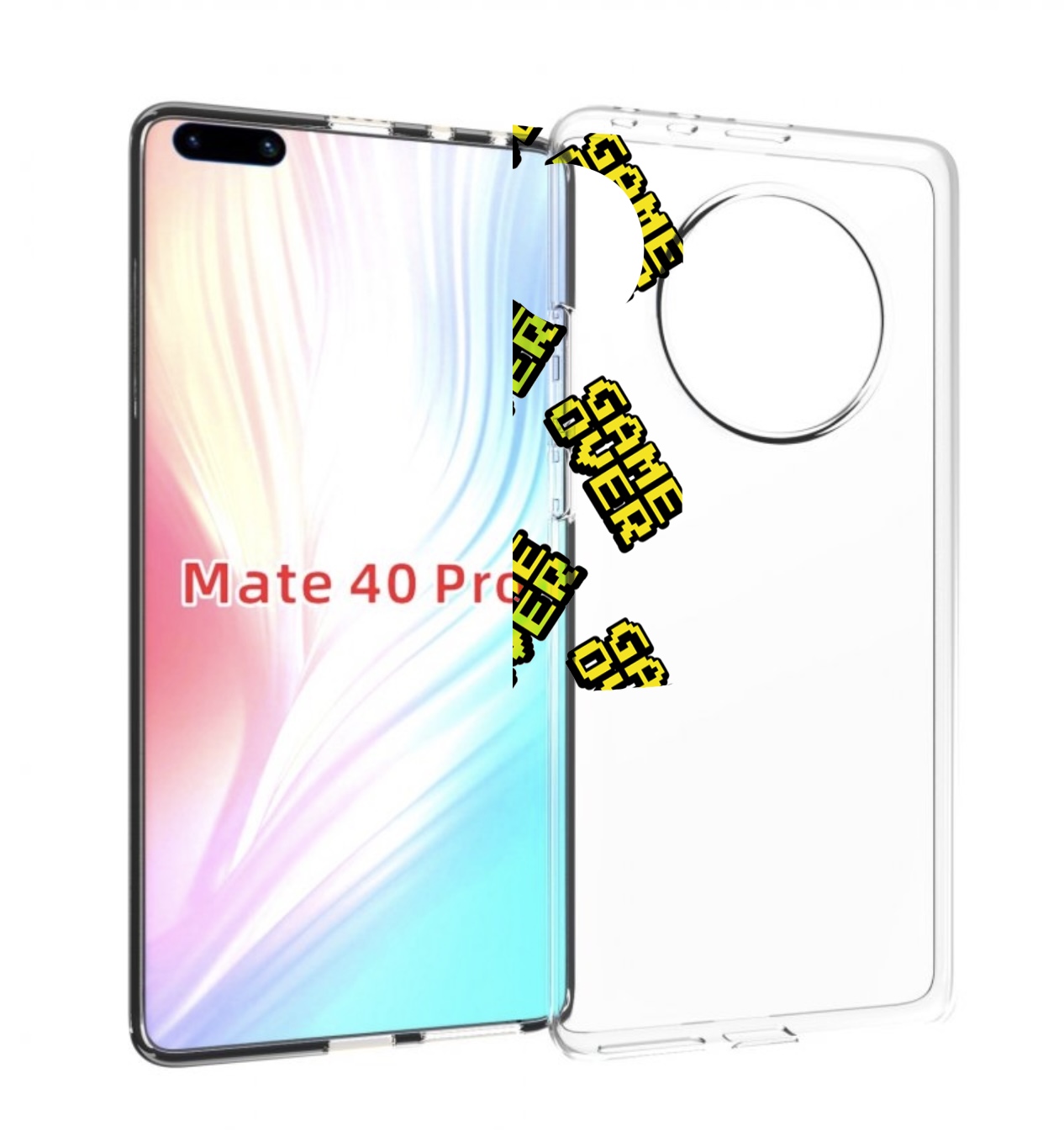 

Чехол MyPads игра-окончена для Huawei Mate 40 Pro (NOH-NX9), Прозрачный, Tocco