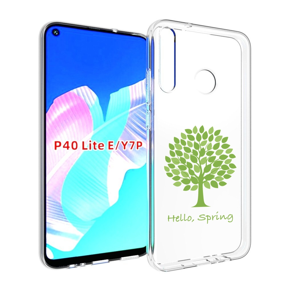 

Чехол бампер MyPads Привет-весна для Huawei P40 Lite E, Прозрачный, Tocco