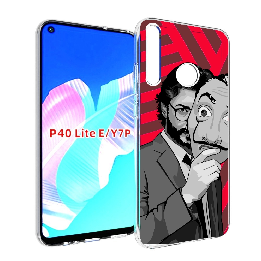 

Чехол бампер MyPads Профессор-бумажый-дом для Huawei P40 Lite E, Прозрачный, Tocco