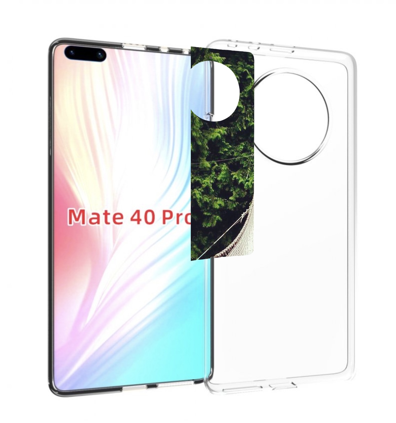 

Чехол MyPads ирландскии волкодав для Huawei Mate 40 Pro (NOH-NX9), Прозрачный, Tocco
