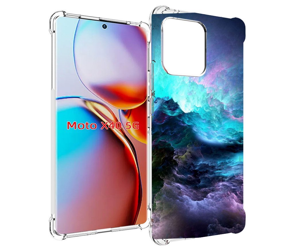 

Чехол MyPads Волна для Motorola Moto X40, Прозрачный, Tocco