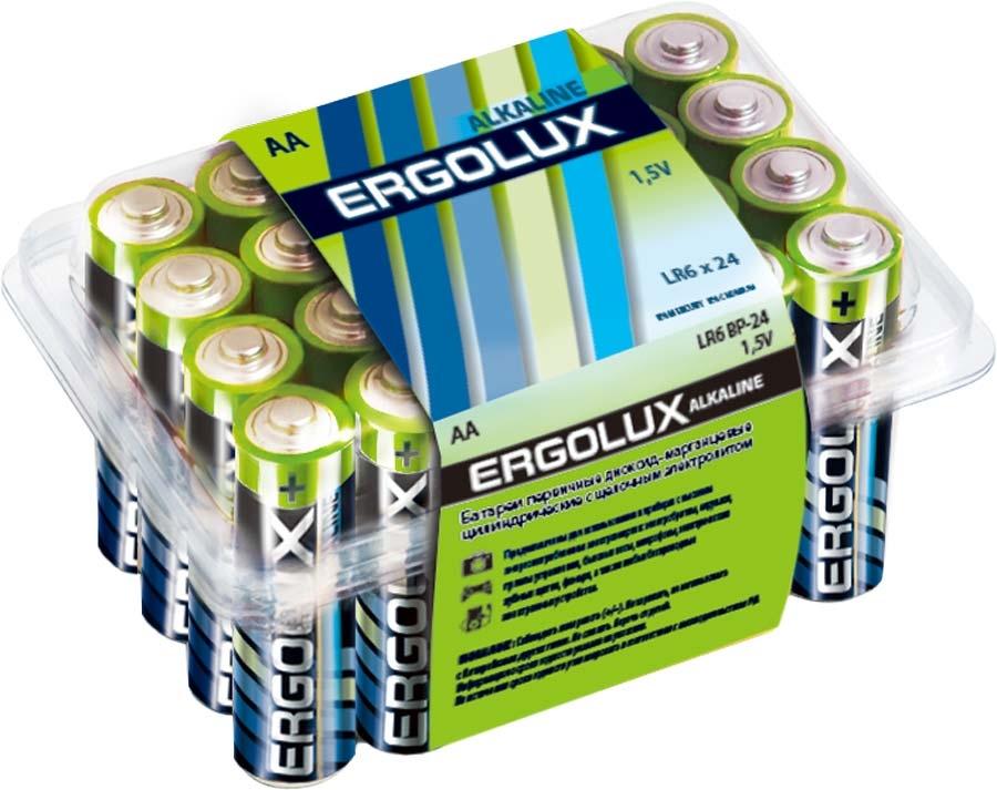 

Батарейка AA LR6 1.5V блистер 24шт. (цена за 1шт.) Alkaline ERGOLUX ERGOLUX LR6BP24