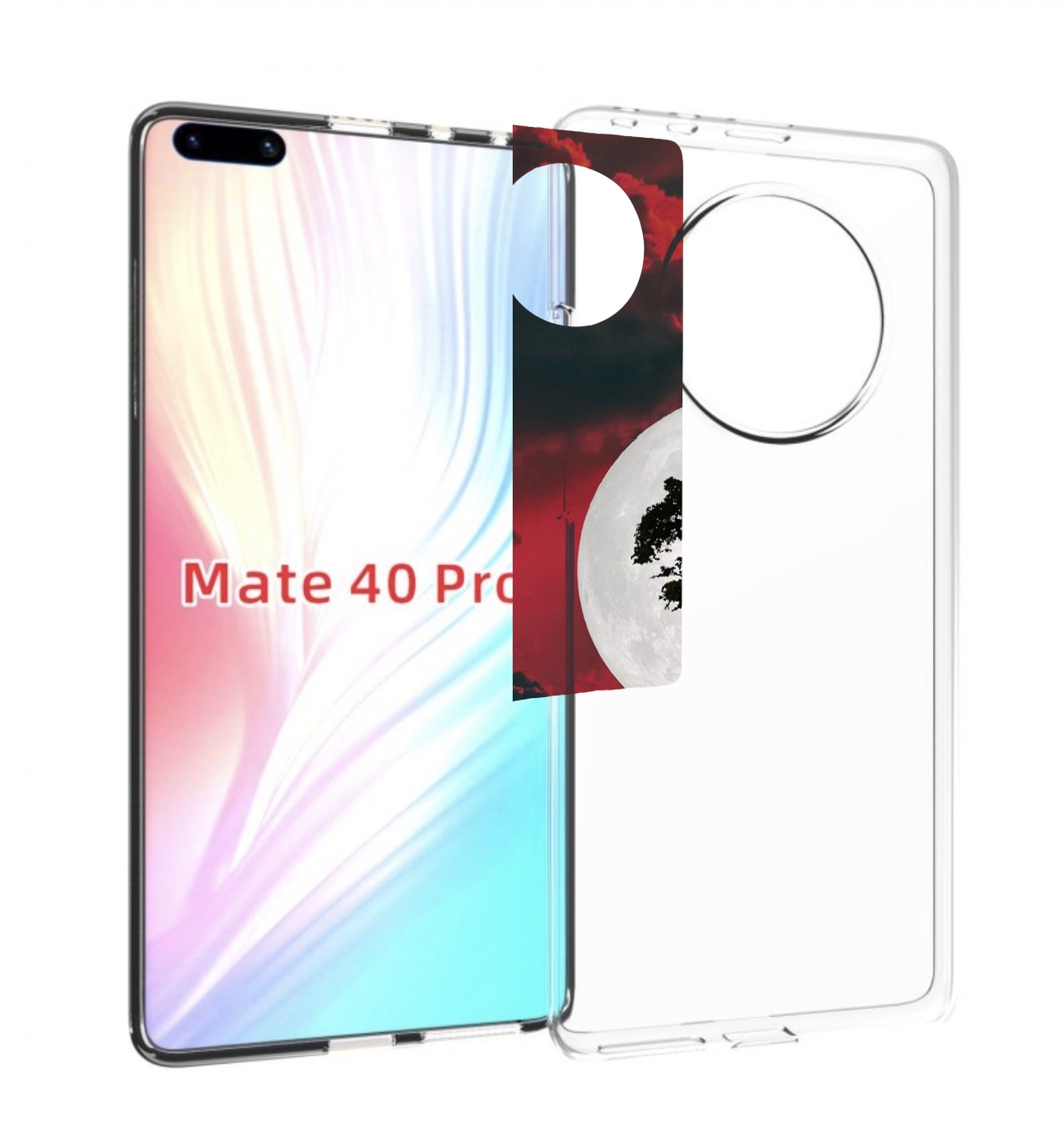

Чехол MyPads качели-над-пропастью для Huawei Mate 40 Pro (NOH-NX9), Прозрачный, Tocco