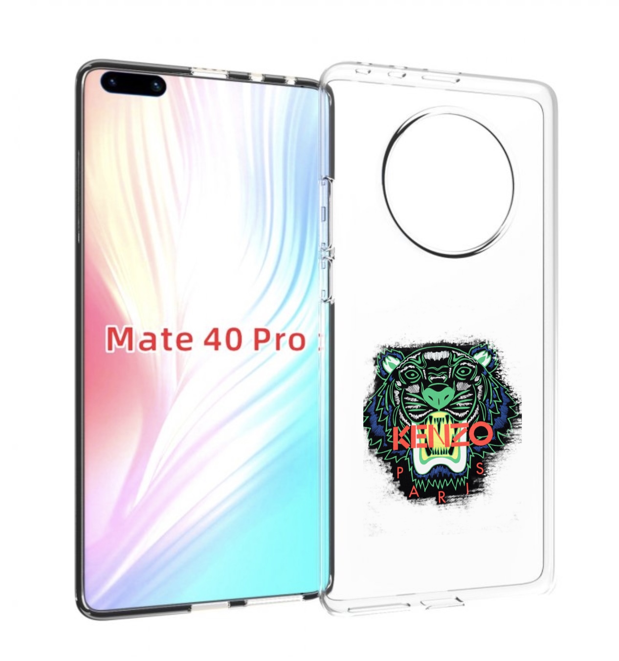 

Чехол MyPads кинзо для Huawei Mate 40 Pro (NOH-NX9), Прозрачный, Tocco