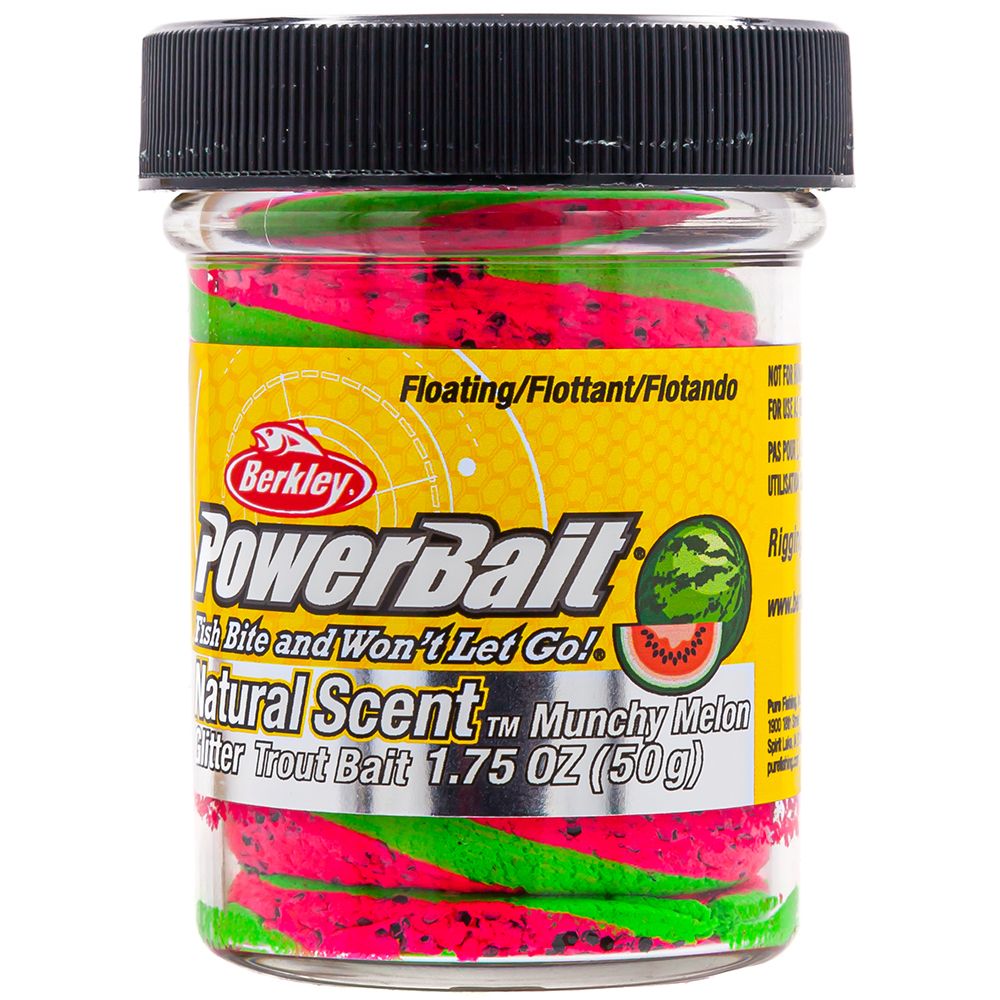 Форелевая паста Berkley PowerBait Natural Scent 50 гр Munchy Melon