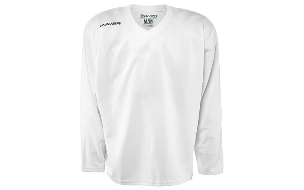 

Майка тренировочная BAUER Flex Practice Jersey SR p.L (белый)