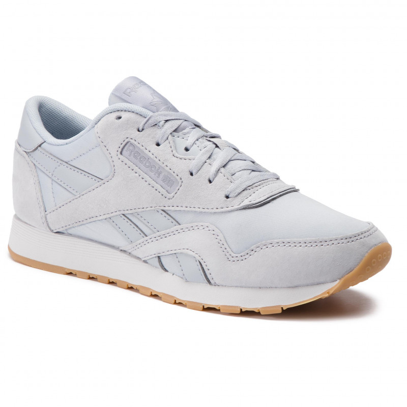 фото Кроссовки женские reebok cl nylon голубые 35 ru