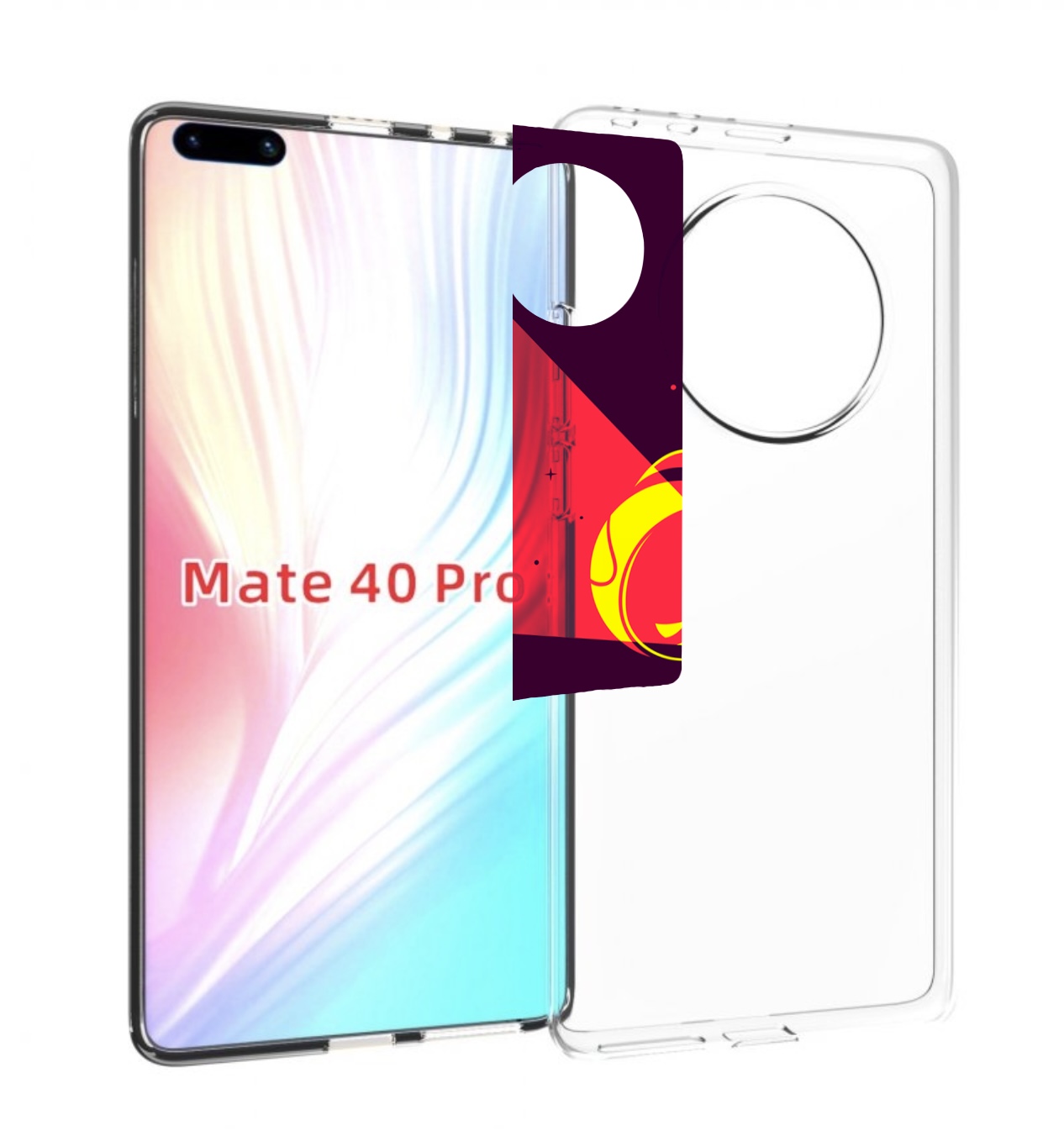 

Чехол MyPads космонавт-в-хеллуин для Huawei Mate 40 Pro (NOH-NX9), Прозрачный, Tocco