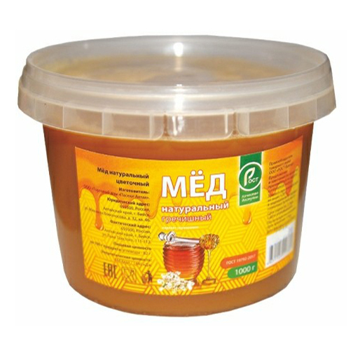 

Мед Рост Гречишный 1 кг