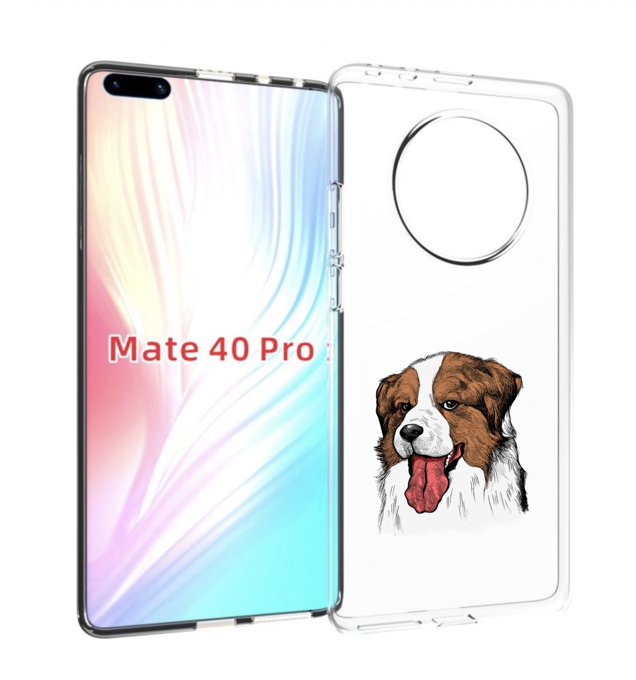 

Чехол MyPads бетховен для Huawei Mate 40 Pro (NOH-NX9), Прозрачный, Tocco