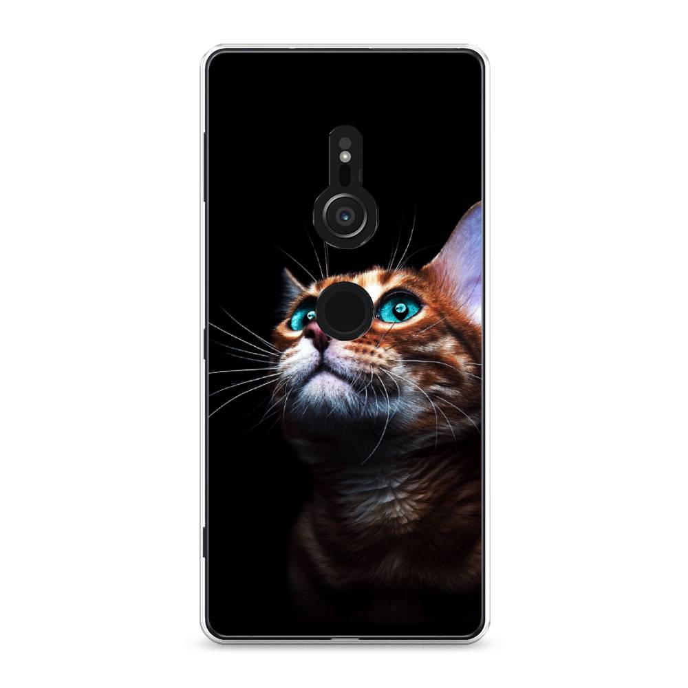 

Чехол Awog на Sony Xperia XZ2 "Мечтательный кот", Разноцветный, 52850-1