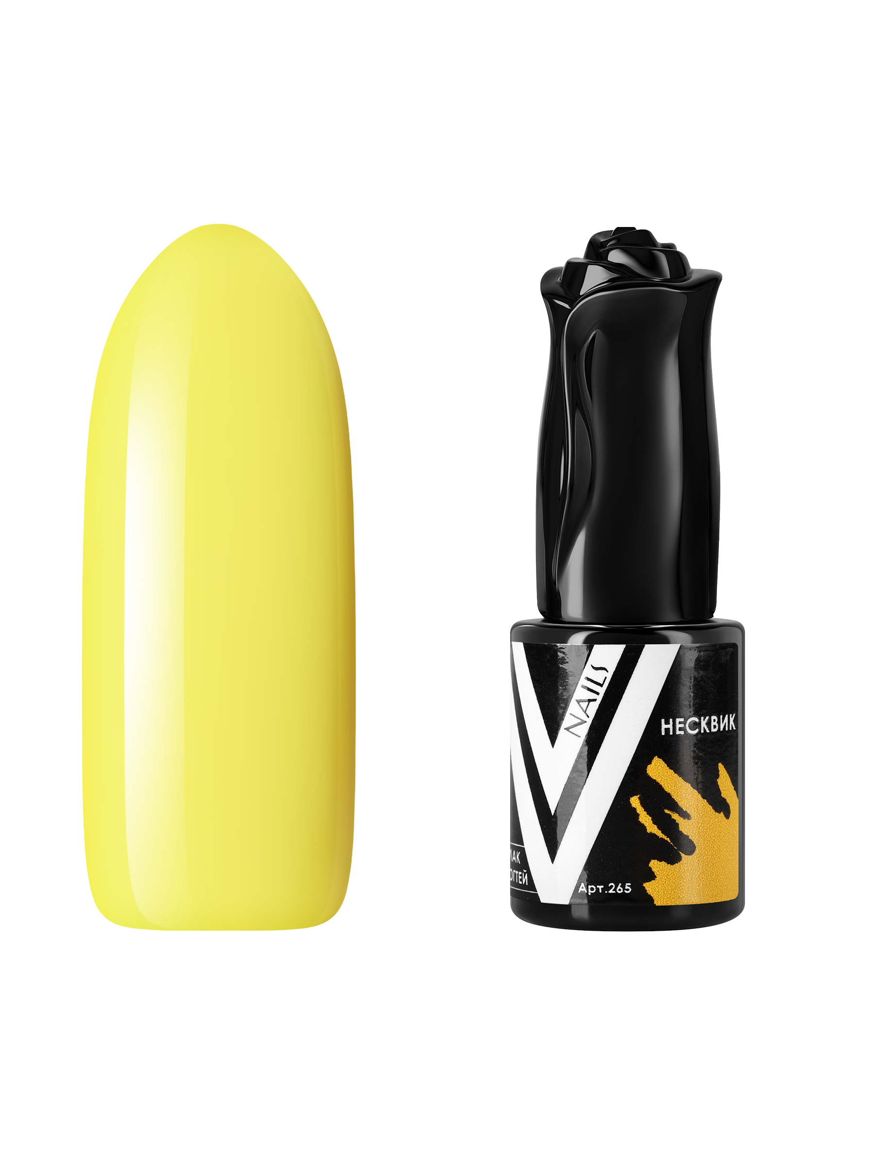 

Гель-лак для ногтей Vogue Nails плотный самовыравнивающийся, светлый, желтый, 10 мл