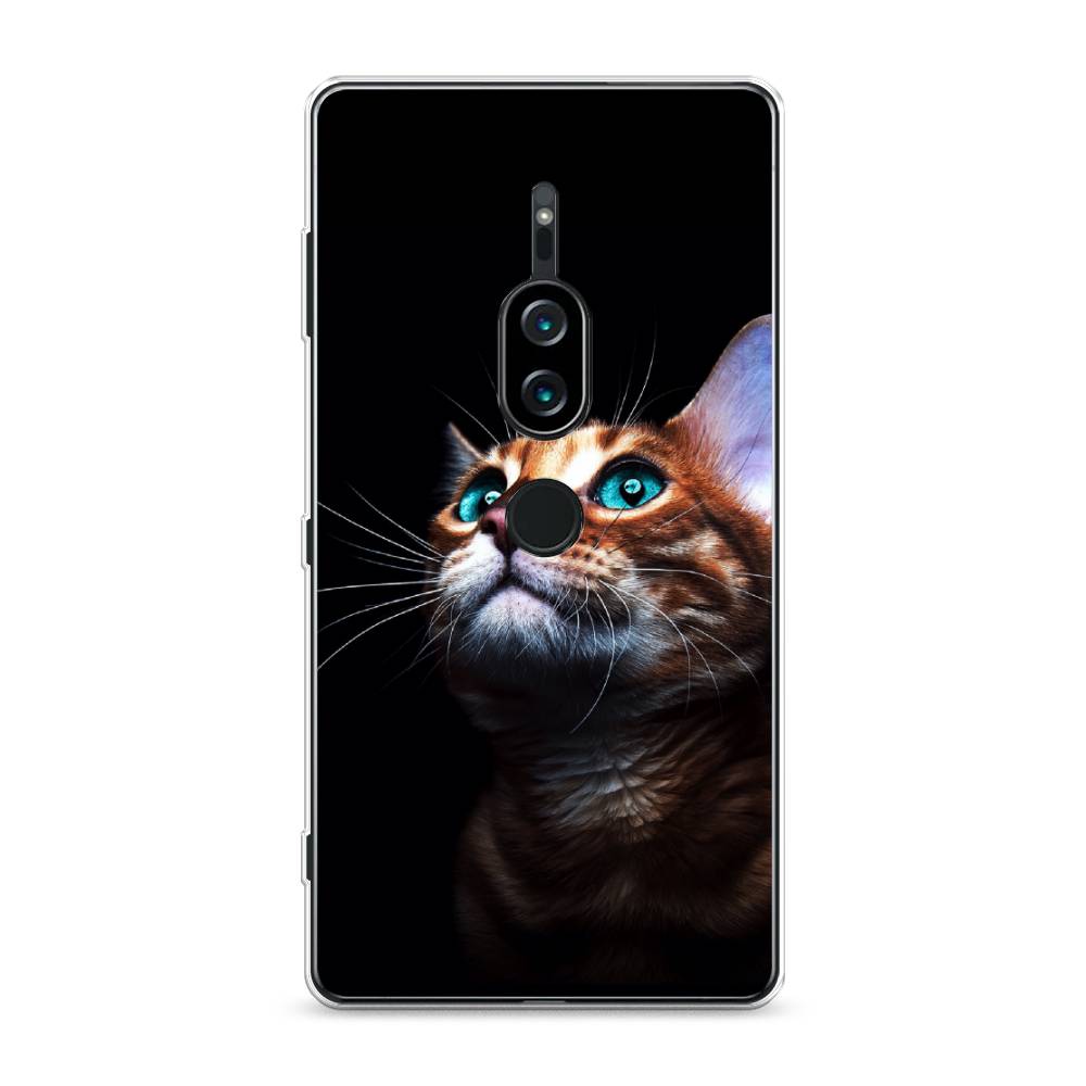 

Силиконовый чехол "Мечтательный кот" на Sony Xperia XZ2 Premium, 53350-1