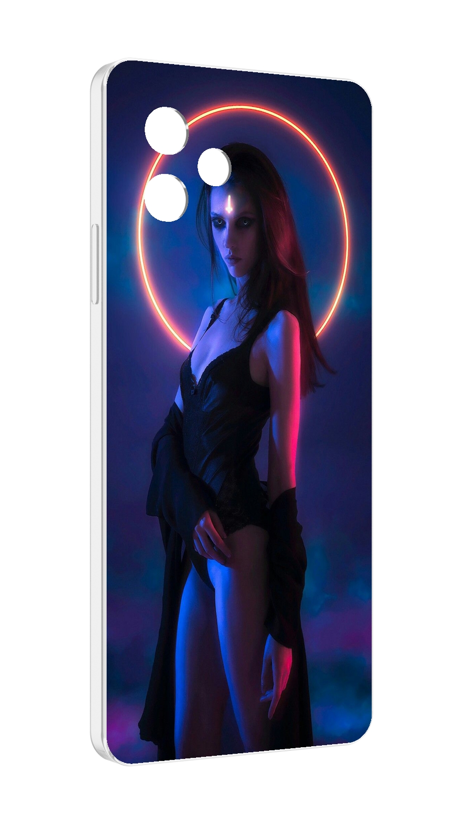 

Чехол MyPads девушка с неоновым кругом женский для Huawei Nova Y61 / Huawei Enjoy 50z, Прозрачный, Tocco